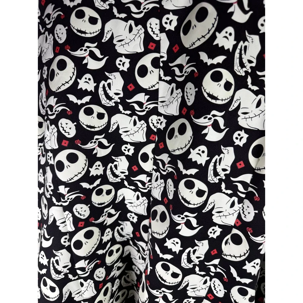 Disney Nightmare Before Christmas Glow In The Dark Jack Skellington Blazer L/XL
